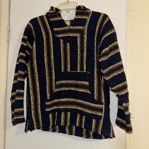 Striped Hooded Sweater